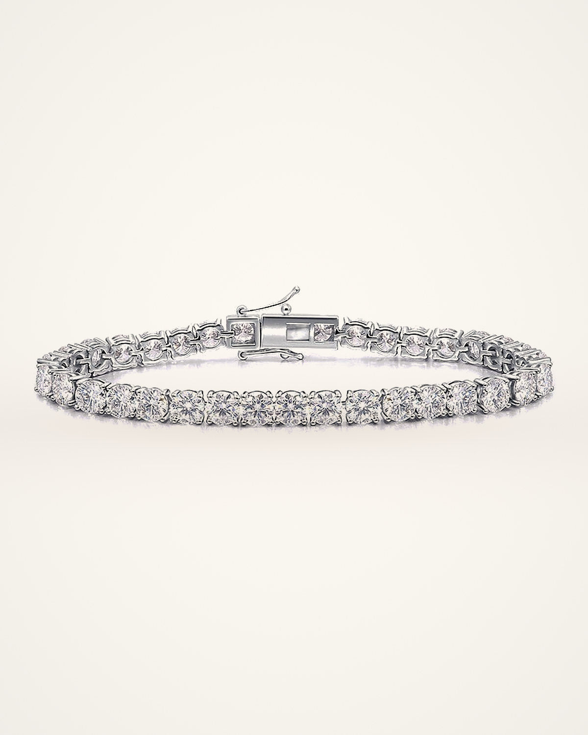 Moissanite tennis bracelet