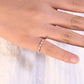 Half Eternity Ring,total 0.5 Carat Rings Marquise Moissanite Ring Engagement Wedding Gold Rings